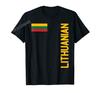 ZX Mehr Design Litauen Litauische Flagge Lietuva T-Shirt Für Männer Frauen T-Shirt Oberteile Baumwolle T-Shirts