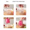 Manual Garlic Mincer For Garlic Crushing With Ergonomic Handle Plastic Easy to Clean Seasoning Chopper Kitchen Tool