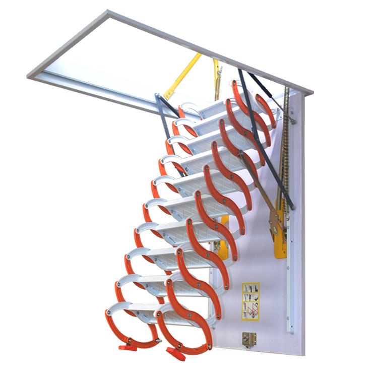 Automatic Folding Indoor Attic Extension Ladder