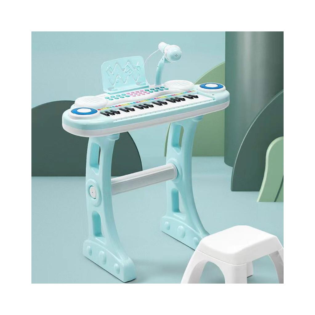 37-Key Medium-Sized High-Quality Piano High-Quality With High-Quality Microphone High-Quality And High-Quality Chair High-Quality Children'S
