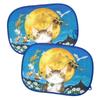 Dayan Car Side Sunshade 2P [Wachifield] Sunshade, Type, 2-Piece Set, Static-Adhesive Pop-Up (7 Pieces)