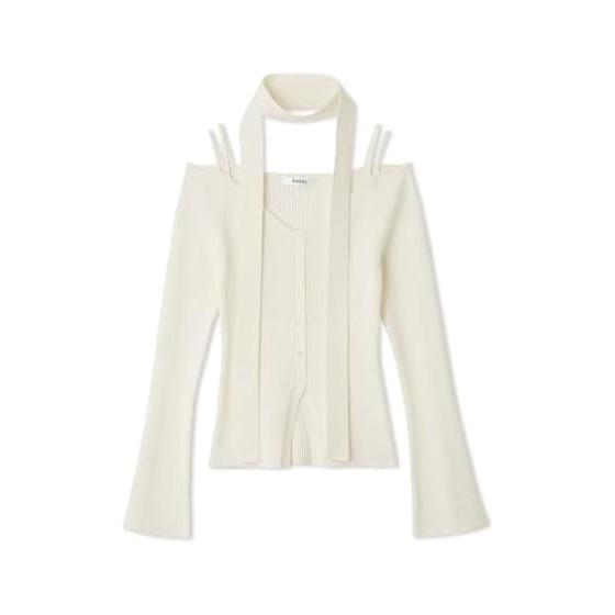 SNIDEL Knit pullover with tie SWNT254227 Women s