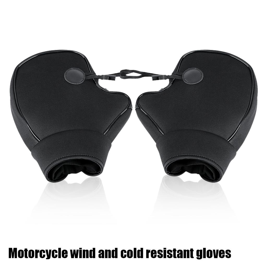 Schutz-Elektroroller Dicke Warme Lenkergriffe Lenkerstulpen Regenfeste ATV Motorradhandschuhe Guante Moto Winterhandschuhe