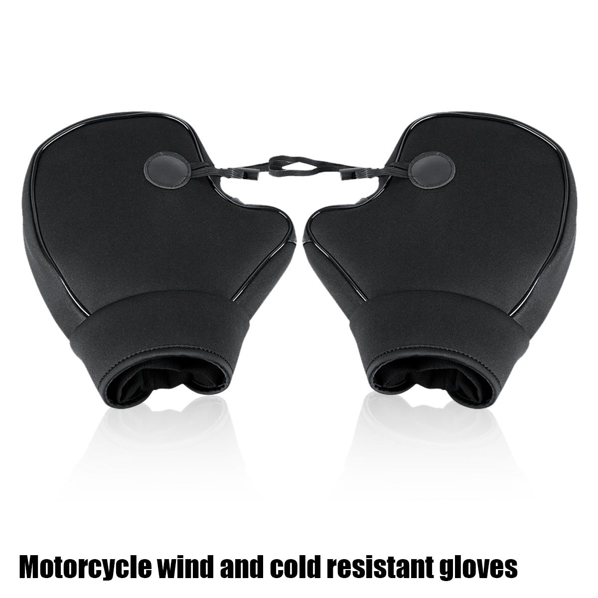 

Protective Electric Scooter Thick Warm Handlebar Grip Handle Bar Muff Rainproof ATV Motorcycle Gloves Guante Moto Winter Gloves
