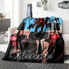 Customizable Skibidi Toilet Multiverse1 Throw Blanket – Personalized Name, All-Season Cozy Snug Blanket, Machine Washable, Personalized Blanket