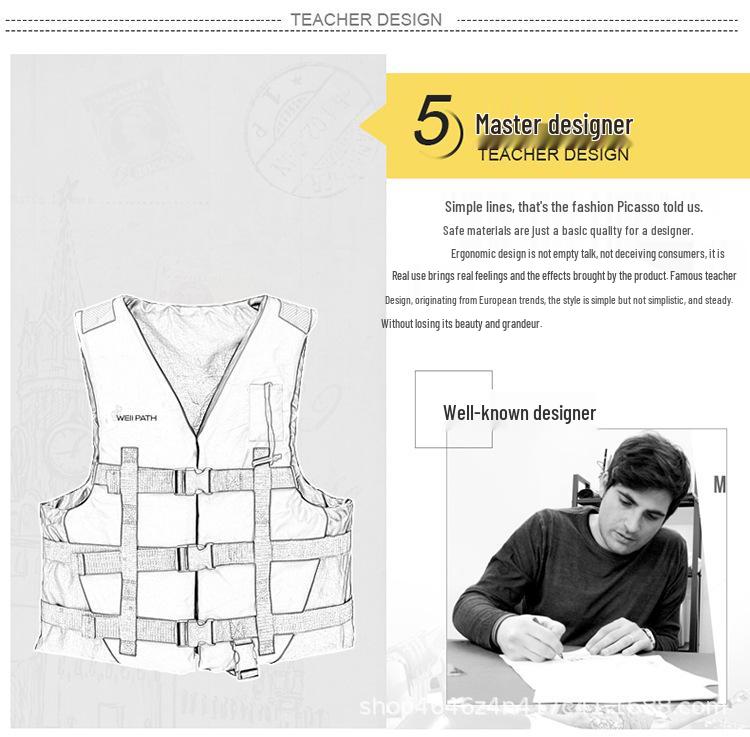 WELLPATH Adjustable Adult & Children's Life Vest for Fishing and Swimming