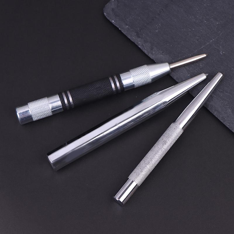 Centre Punch Metal Hardened Cr-V Steel Spot Dot Center For Metal Positioning Drill Hole Bit Drill Locator Hole Punch Hand Tools