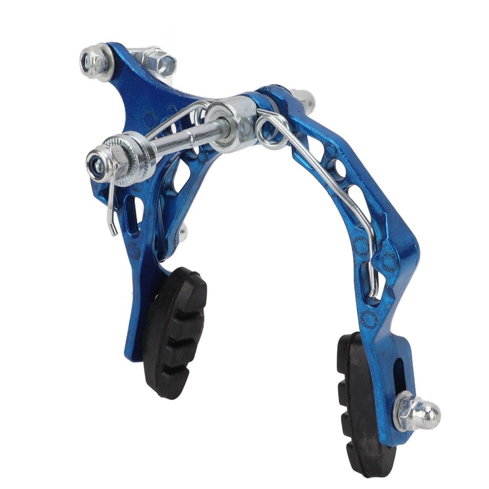 Aluminum Alloy Bike Brake Caliper Blue Dual Pivot Motorcycle Front Brake Lightweight Mountain Bike Brake