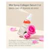 Mary&May Rose Collagen Mist Serum 100ml - Double Layer Essence Face Spray -  Anti-Aging And Glowing Skin With Damask Rose Water And Plant-Based Oils