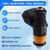 4PCS H029611 Fuel Injector For Renault MEGANE CLIO SCEINIC KANGOO 1.4 16V K4J 1999-2007