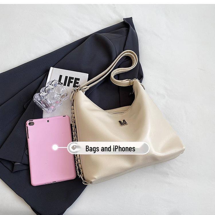 Women's 2025 Multi-purpose Fashion Bucket Shoulder Bag - Large Capacity, Versatile & Trendy