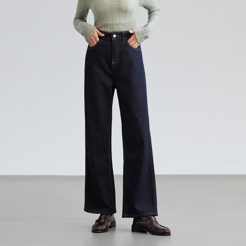 FivePlus Women's High-Waist Straight-Leg Denim Jeans