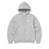 Thisisneverthat Ol Logo Zip Up Hoodie Heather Grey