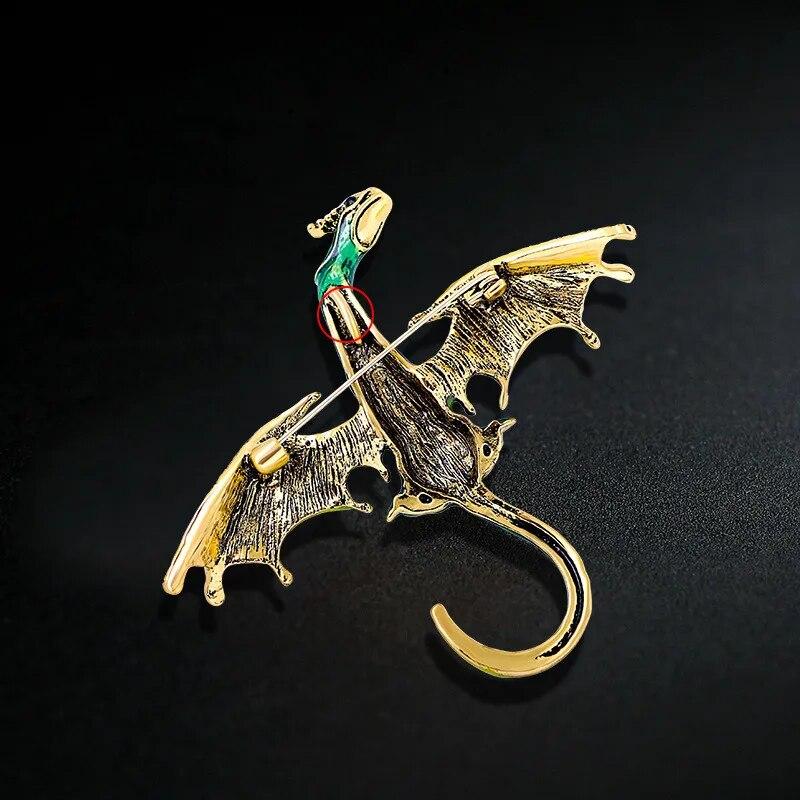 Броши с мультяшными горным хрусталем и каплей масла — фото 6