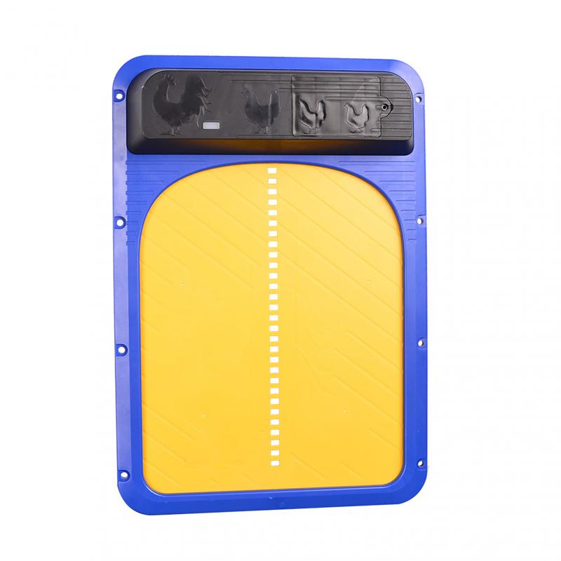 

Автоматическая дверь курятника с датчиком солнечного света, водонепроницаемая дверь курятника, простая установка, электрическая дверь для птичника