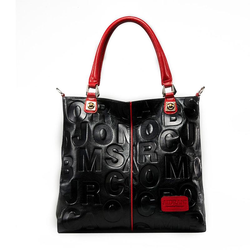 Aidrani 2026 New Genuine Leather Women's Bag, Fashionable Versatile Cowhide Shoulder & Crossbody Bag, Large Handbag for Ladies