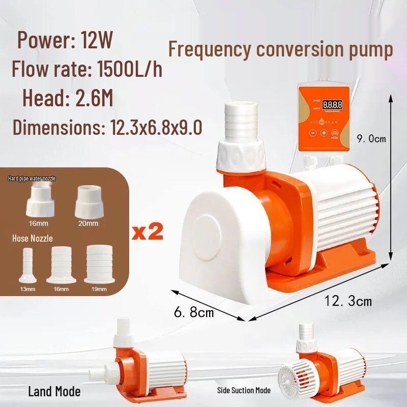 Jiayu Energy-Efficient Submersible Fish Tank Pump with Dual Water and Land Use