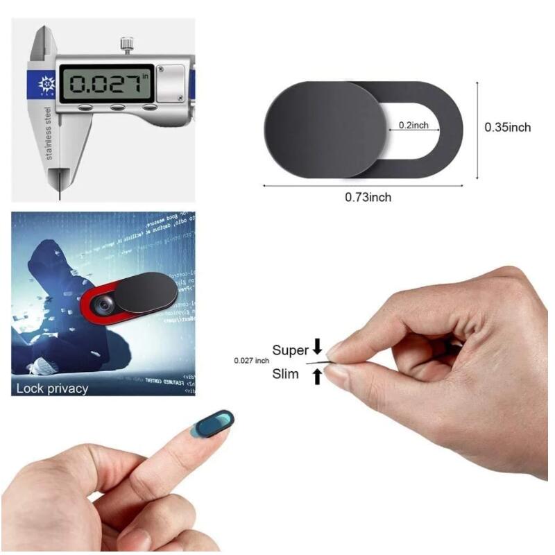 20/10/5/1pcs Sliding Webcam Cover Laptop Camera Cover Slider Phone Antispy For iPad PC Macbook Tablet lenses Privacy Sticker