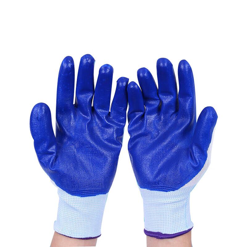 Chu Rong Waterproof Nitrile Dipped Work Gloves