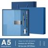 Custom Logo Soft Leather Notebook & Thermos Gift Set - Souvenir Diary Journal
