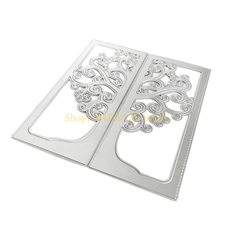 Wishing Tree Metal Cutting Dies Stencil DIY Scrapbooking Album Stamp Paper Card Embossing Craft Decor top sale