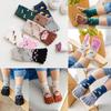 5 Pairs Kids Cotton Toe Socks Cute Animal Print Ankle Socks For Toddler Boy Girl Non Slip Short Socks Age 3-12 Years