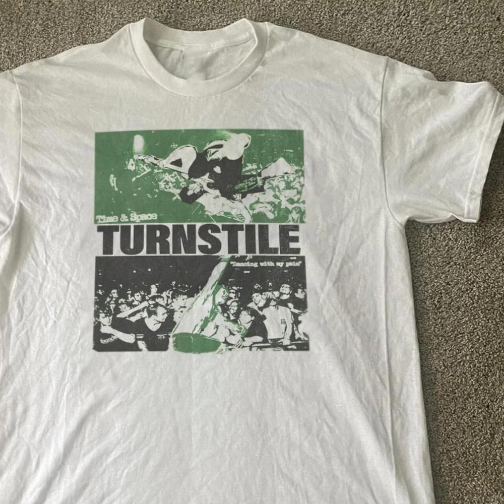 Turnstile Band White Collection Unisex S to 5XL T-shirt HD518 Unisex T-Shirt XXXXL