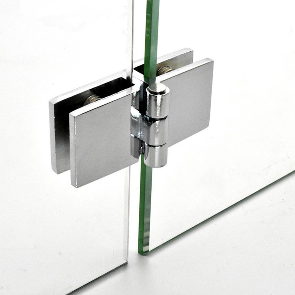 Hardware for Wine Cabinet Board Cupboard Clamp Glass Door Hinge Door Hinges Glass Fixing Clip