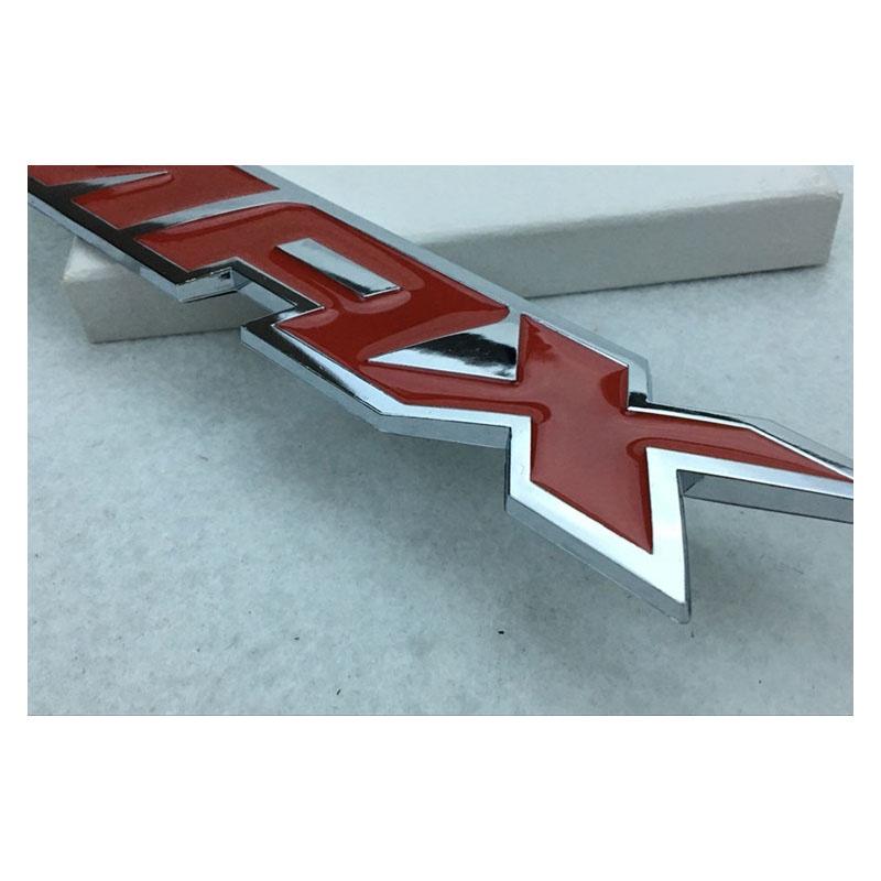 Premium Vortec Max Logo 3d Silver And Red Emblem Badge For Chevrolet Chevy Silverado