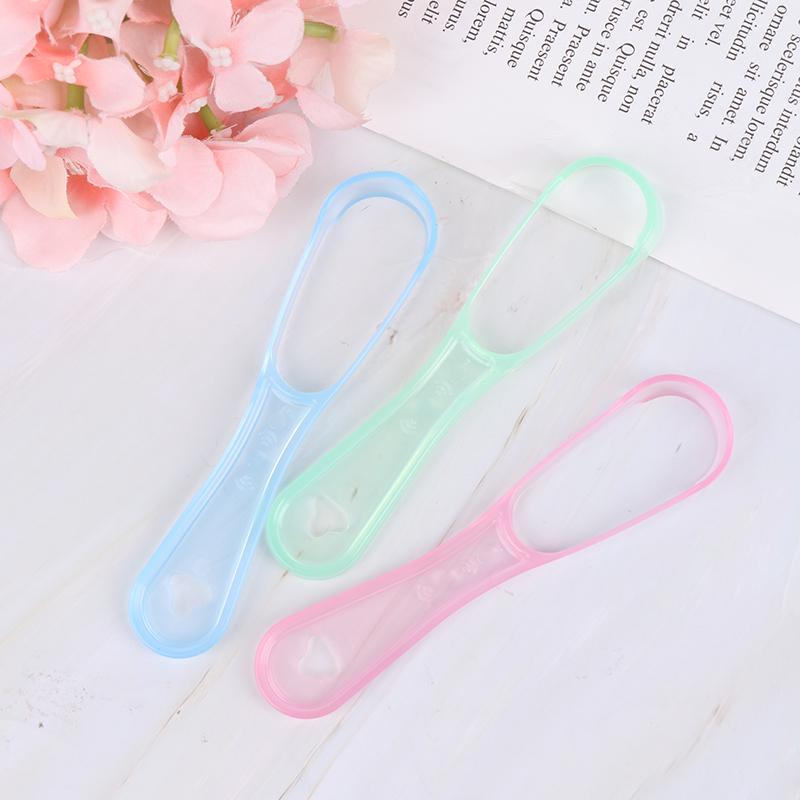 Tongue Scraper Cleaner Mouth Hand Scraper Brush Cleaning Dentalcare Oral Hygiene