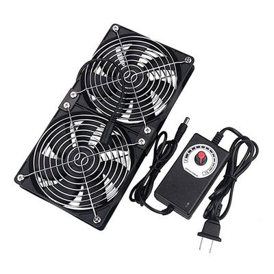 3000RPM Multifunctional Exhaust Cooling Fan with Controller for Chassis Workstation Rack Service Station Cooling System