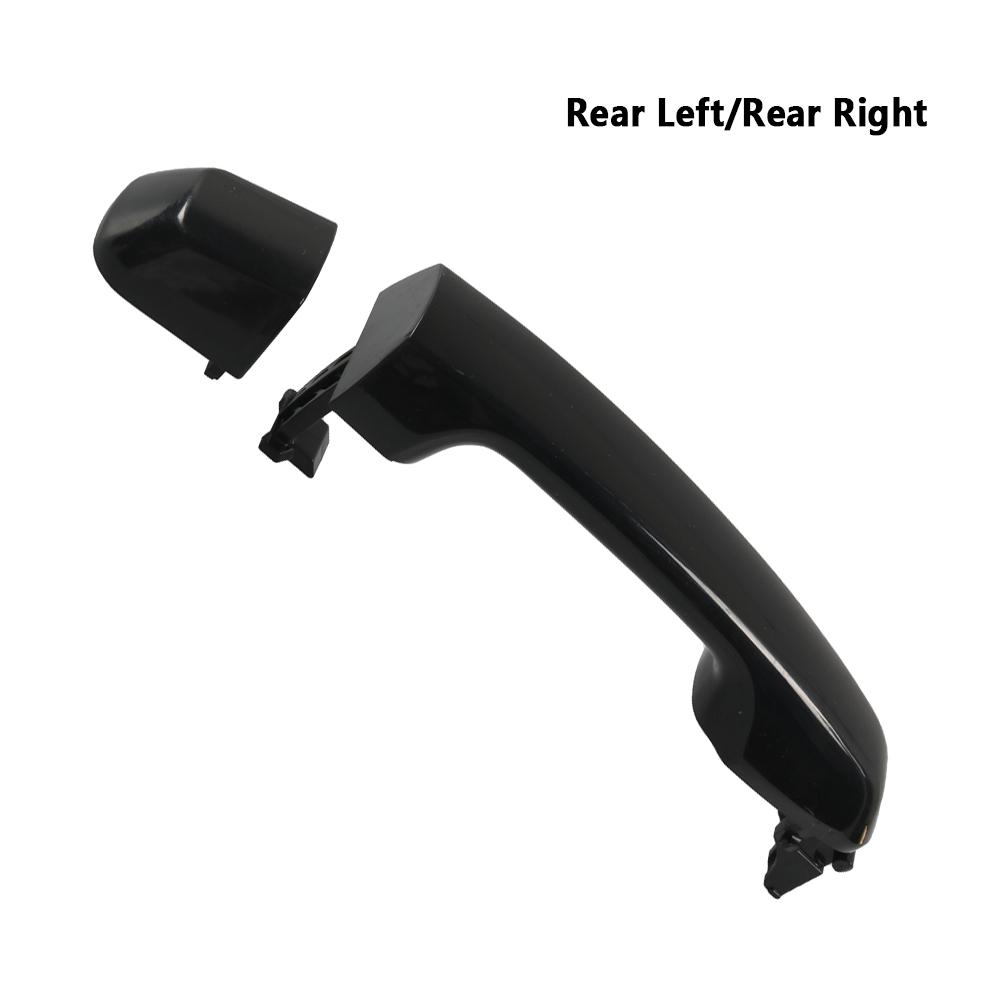 For Toyota Prado 2010 2011 2012 2013 2014 2015 2016 2017 Car Exterior Door Handle  Front Rear Left Right ABS Black 69211-60090