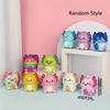 /12/24Pcs Kids Adult Mini Kawaii Newt Cute Stress Relief Squeeze Toys Random Slow Rising Toy Carnival Goodie Party Send Gift