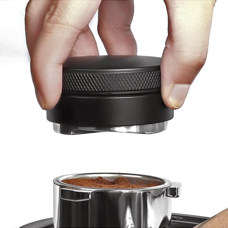 Coffee Distributor Espresso Distribution Tool Leveler Three Angled Slopes Adjustable Palm Tamper Fit 51mm 54mm 58mm Portafilter