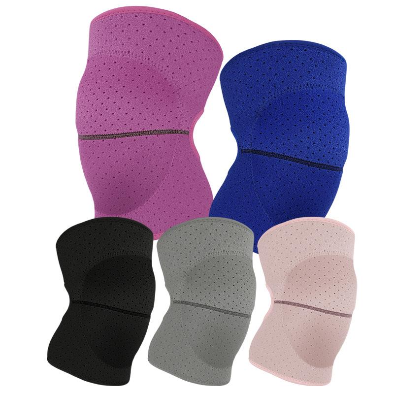 Adjustable Sponge Knee Pads for Dance Yoga Kneeling Protection Breathable Knee Protector Comfortable Practice