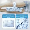 Pregnancy Leg Pillow with Adjustable Strap - Side Sleeper Knee Pillow for Hip & Back Pain Relief, Memory Foam Support