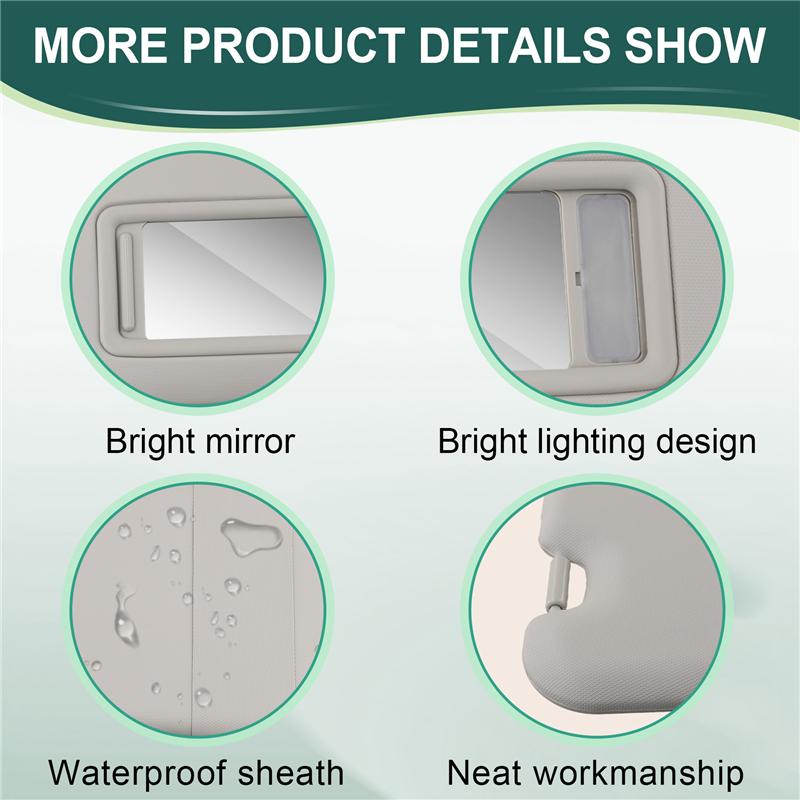 

Sunvisor Sun Shade Interior Mirrors For Mazda 6 Atenza 2014-2019