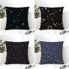 Dreamy Romantic Constellation Pattern Pillow Case linen pillow case sofa home decor cushion cover cushion cove