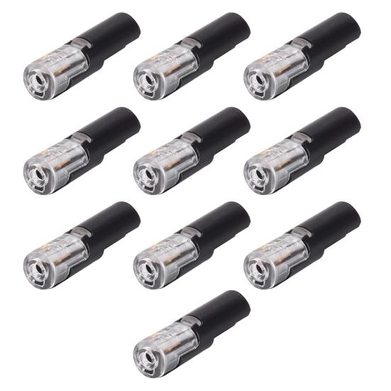 

10/20/30/50Pcs Wire Plug-in Connector with Locking Buckle Low Voltage Wire Quick Connector Quick-Clip 10 pcs