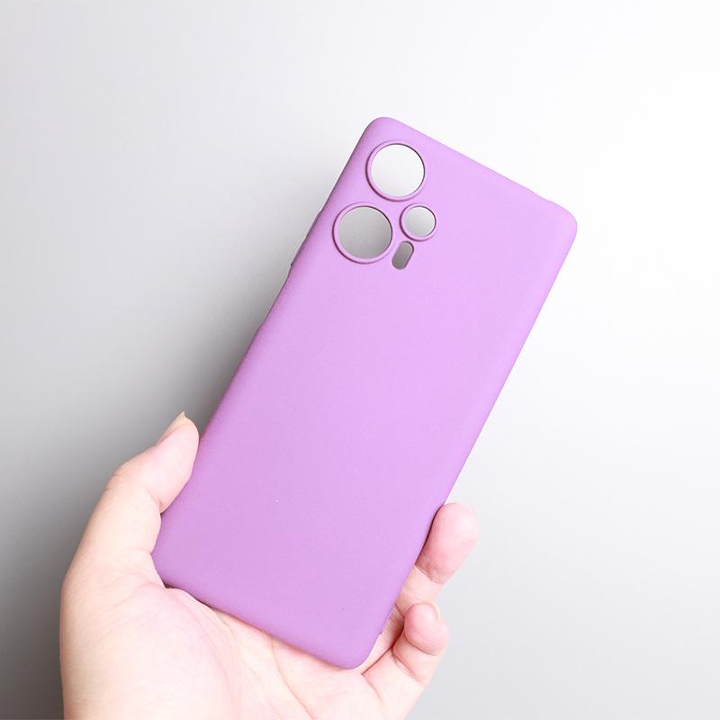 Custodia Ultra Sottile in Silicone Effetto Arenaria per Xiaomi POCO M6 X6 X5 F5 X4 M4 PRO /C65 X6 C61 Copertura Protettiva in TPU Skin Morbida Opaca Smerigliata