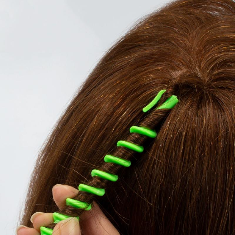 Plastic Spiral Perm Stick Heatless Hair Curler Women Curly Hair Rollers Cold Wool Perm Perm Bar Barber Hair Styling Tool