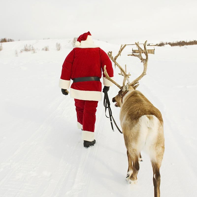 Santa Claus Costume, Christmas Costume, Golden Velvet Suit, Men's Christmas Costume Adult Cosplay