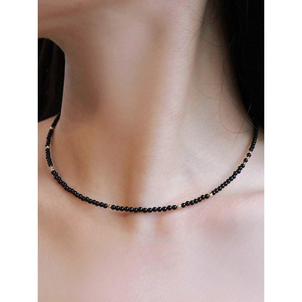 Onyx Beads Necklace