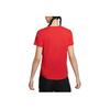 Nike Sportswear Essentials Series Clean Comfortable Skin-Friendly Letter Short Sleeve T-Shirt Women Tops Red DX7907-657