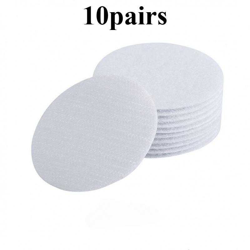 

Прочная антискручивающаяся лента для ковров Нескользящие наклейки Ковровые захваты Самоклеящиеся двусторонние наклейки 10pairs белый