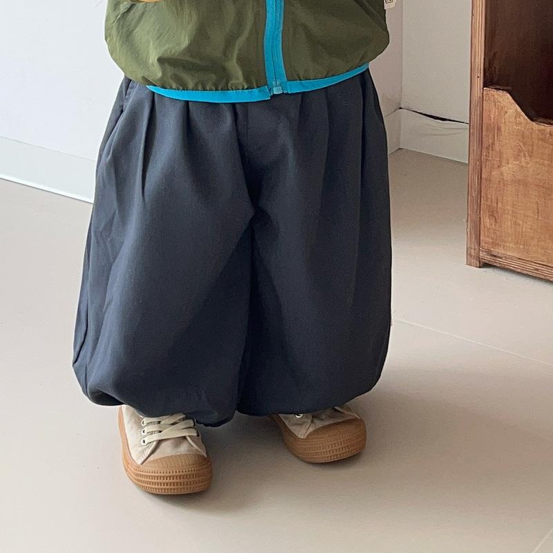 Children'S Color Matching Hooded Charge Jacket Autumn Baby Contrasting Zipper Thin Windproof Children'S Outdoor Top