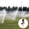 360-Degree Rotating Lawn Sprinkler with Stake Large Area Coverage Adjustable Garden Yard Sprinkler Efficient Stable Irrigation Tool