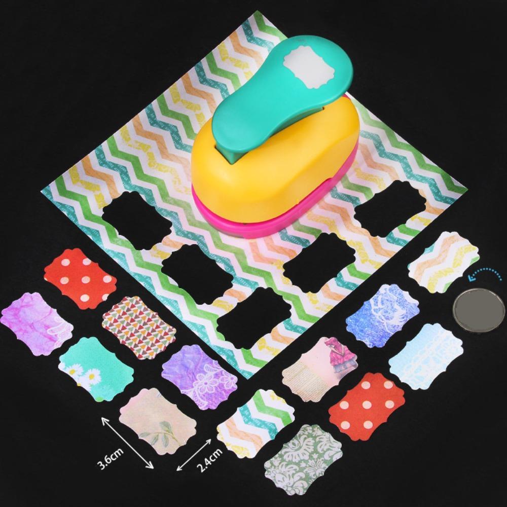 Perfurador de Borda de Carimbo DIY Economia de Trabalho Perfurador Dentado Embossador Máquina de Embossar Scrapbooking