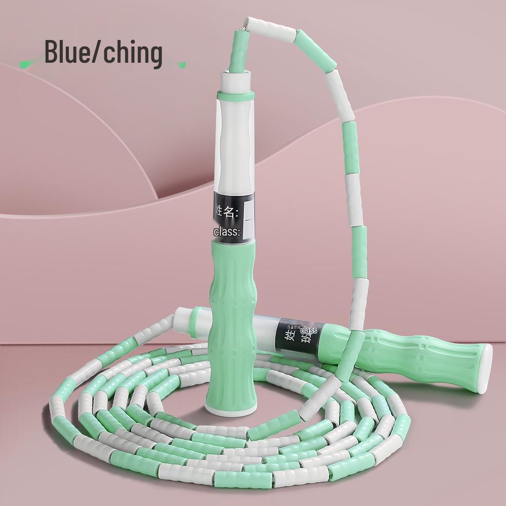 Adjustable Bamboo Jump Rope for Kids - Primary School & Kindergarten Beginner Special