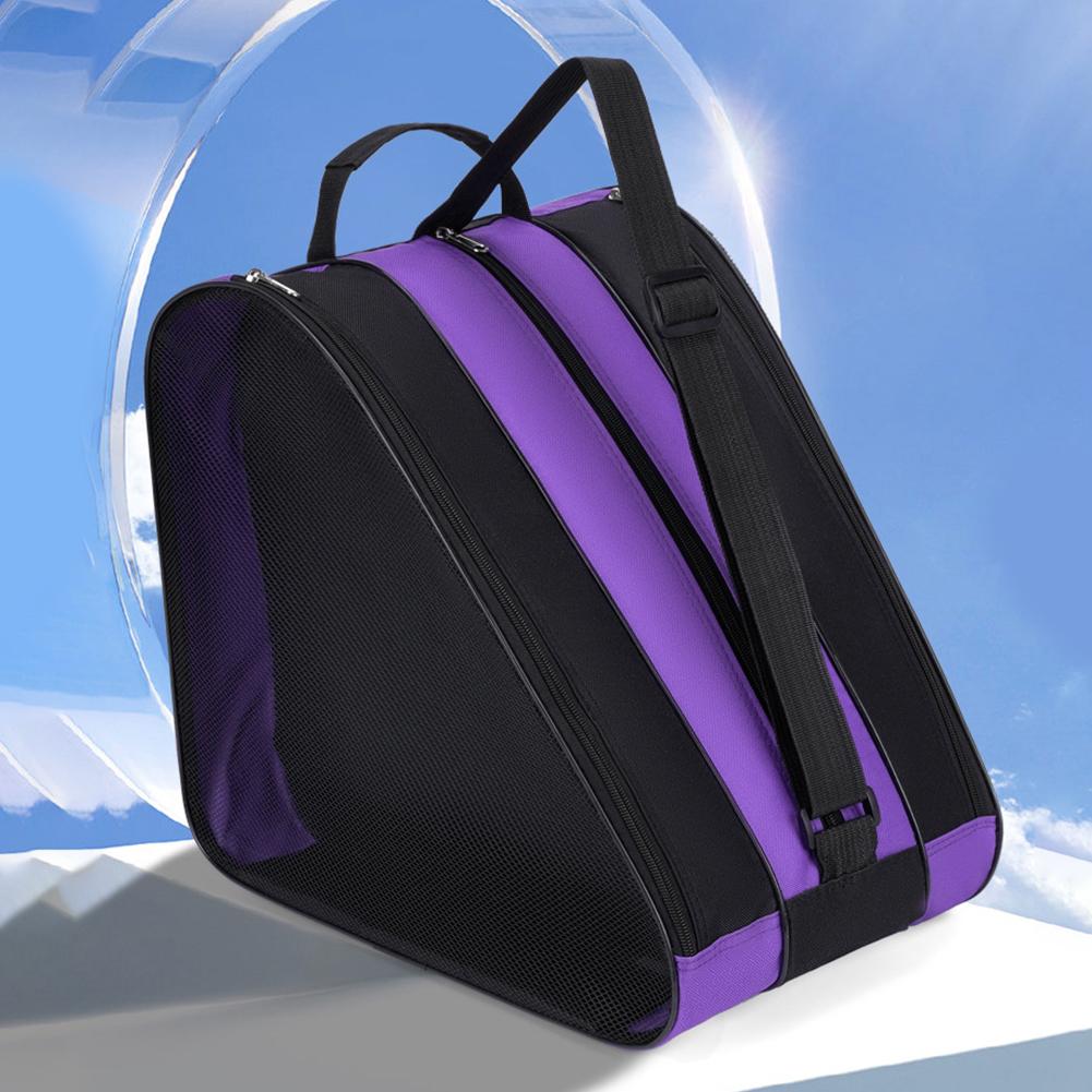 

Сумка для роликових ковзанів Сумка для ковзанів з льоду Багато відділень Сумка для лижних черевиків Сумка для фігурного катання через плече Аксесуари для роликових ковзанів China Mainland